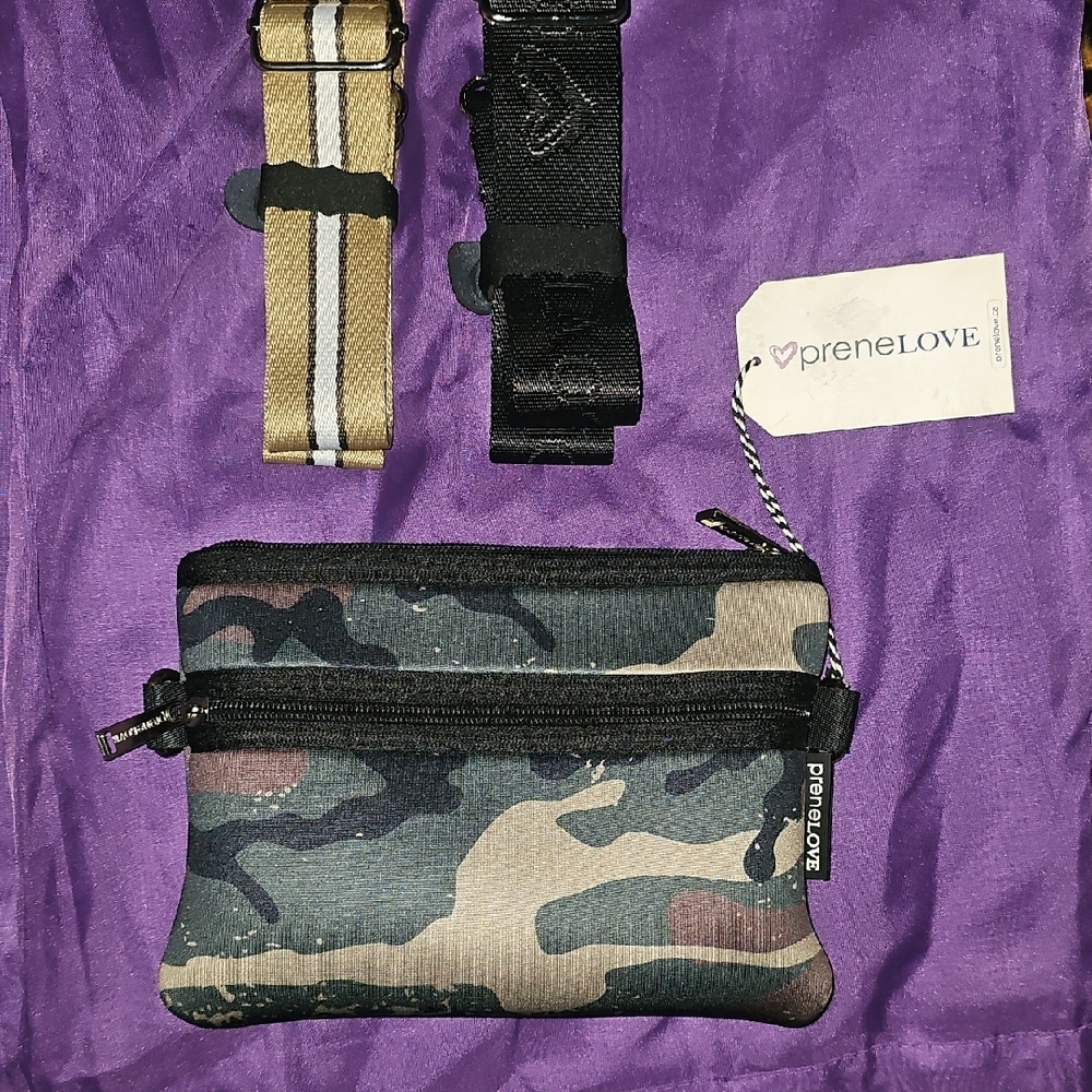 PreneLove Camouflage Pouch with Straps
